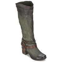 dream in green amir womens high boots in grey