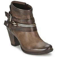 dream in green ammar womens low ankle boots in brown