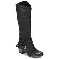 dream in green zilal womens high boots in black