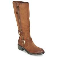 dream in green arnido womens high boots in brown