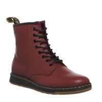 Dr. Martens Newton 8 Eye Boot (m) CHERRY RED LEATHER