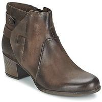 dream in green ielena womens low ankle boots in brown