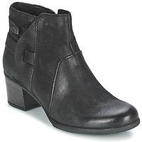 dream in green ielena womens low ankle boots in black