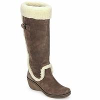 dream in green eioli womens high boots in brown