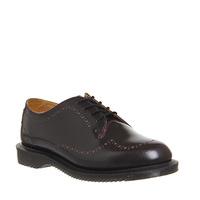 Dr. Martens Charlotte Etched Brogue CHERRY RED ARCADIA