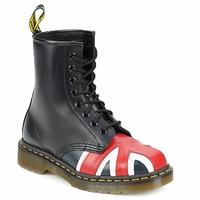 Dr Martens 8418 UNION JACK women\'s Mid Boots in black