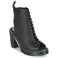 dr martens carmelita womens low ankle boots in black