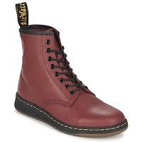 dr martens newton womens mid boots in red