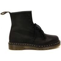 dr martens 1460 greasy womens shoes high top trainers in black