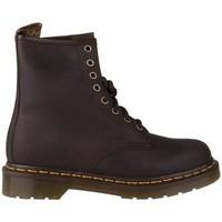 dr martens dmc crazy horsego womens mid boots in brown