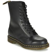 dr martens 1490 womens mid boots in black