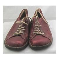 Dr Martens, size 6.5 dark red leather lace ups