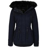 dreimaster stuffed anorak with detachable fur collar and lining 385360 ...