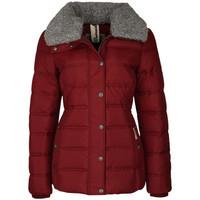 Dreimaster Anorak with detachable faux-fur collar 36134888 women\'s Jacket in red