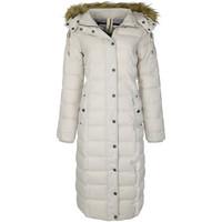 Dreimaster Coat with detachable hood 37834892 women\'s Jacket in BEIGE