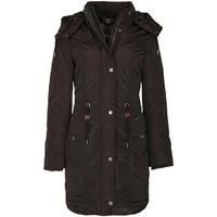 Dreimaster Parka with removable hood 37834804 women\'s Parka in brown