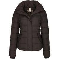 dreimaster anorak with detachable hood 36134890 womens jacket in brown