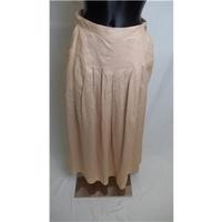 Dressage By Paul Costelloe Dressage - Size: 12 - Beige - Knee length skirt