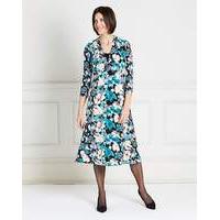 Dress with contrast inset Length 43in