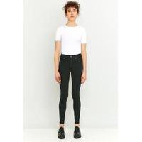 Dr. Denim Lexy Black Skinny Jeans, BLACK