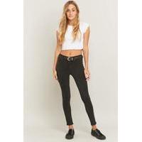 Dr. Denim Plenty Charcoal Skinny Jeans, GREY