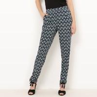 Draping Printed Trousers