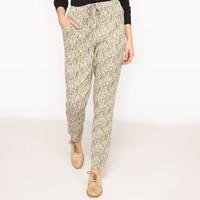 Draping Printed Trousers