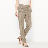 Draped Printed Trousers