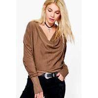 Drape Jumper - camel