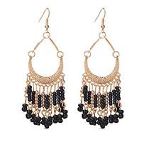 Drop Earrings Jewelry Circular Unique Design Vintage Alloy Round Jewelry For Party Daily Casual 1 pair