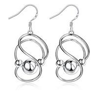 drop earrings earrings set copper silver plated simple style silver je ...