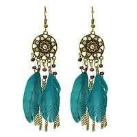 Drop Earrings Alloy Fashion Black Brown Red Green Jewelry Wedding 1 pair