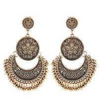 drop earrings alloy statement jewelry fashion drop gold silver jewelry ...