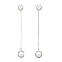 Drop Earrings Alloy Fashion Silver Jewelry Wedding 1 pair