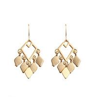 Drop Earrings Alloy Euramerican Fashion Geometric Gold Jewelry Wedding Party Halloween Daily Casual Sports 1 pair