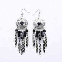 Drop Earrings Earrings Jewelry Alloy Fashion Black Blue Jewelry Wedding Party Halloween Daily 1 pair