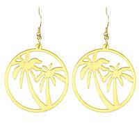 drop earrings alloy fashion gold jewelry wedding 1 pair