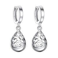 drop earrings opal unique design bohemian sterling silver imitation pe ...