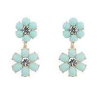 Drop Earrings Jewelry Euramerican Fashion Personalized Gem Alloy Jewelry Jewelry For Wedding Special Occasion 1 Pair