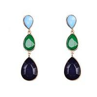 Drop Earrings Imitation Pearl Resin Simulated Diamond Alloy Drop Jewelry Wedding Party Daily Casual Sports 2pcs