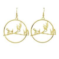 Drop Earrings Alloy Fashion Gold Silver Jewelry Casual 1 pair