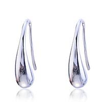 Drop Earrings Silver Plated Drop Silver Jewelry Wedding Party Daily Casual 2pcs