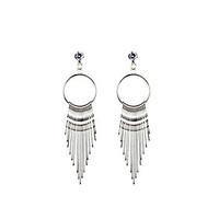Drop Earrings Jewelry Unique Design Tag Tassels Fashion Personalized Hypoallergenic Classic Alloy Line Jewelry ForWedding Party Special