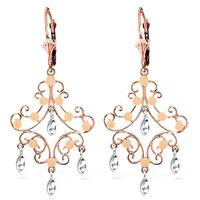 Drop Earrings in 9ct Rose Gold