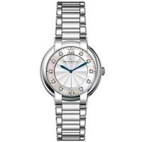 Dreyfuss Ladies Diamond Set Silver Watch DLB00060/D/01