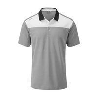 drake polo shirt mens medium silver