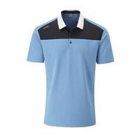 Drake Polo Shirt Mens Small Blue