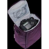 dslr camera amp lens bag purple