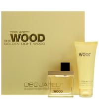 Dsquared2 She Wood Golden Light Wood Eau de Parfum Spray 50ml and Body Lotion 100ml