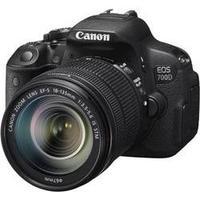 dslr camera canon eos 700d incl ef s 18 135 mm is stm 180 mpix black